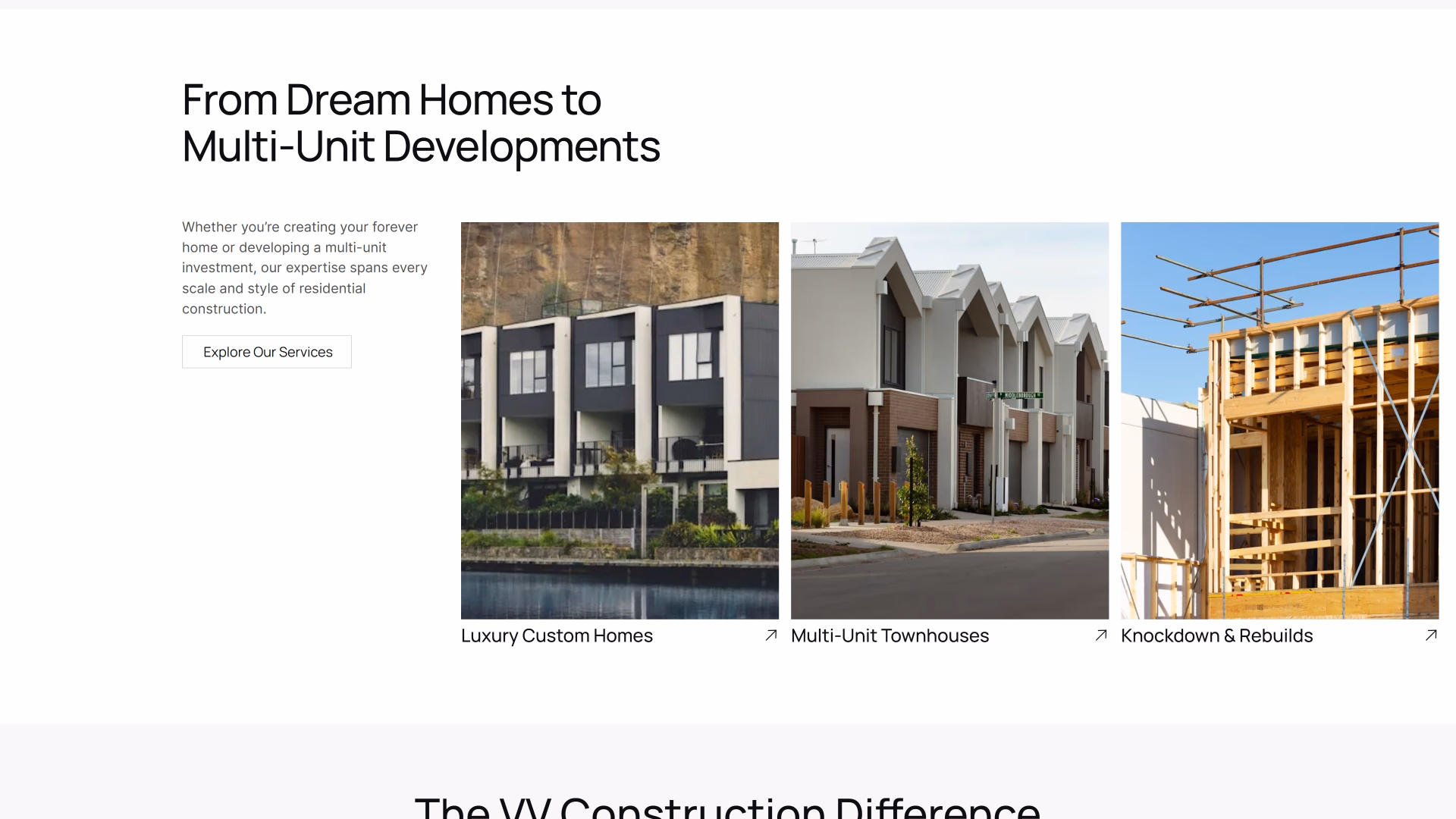 vv constructions